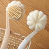 2pcs Anti Slip Long Handle Bath Brush 3-in-1 Massage Bath Brush  Household Shower