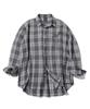 CPGN STUDIO Nomad Oversized Check Shirt Gray
