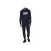 Emporio Armani EA7 FW21 Hooded Letter Print Sweatshirt Men sweatshirt Blue 3GPM62-J05Z-1554