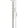 Foret pour métal - bosch - hss din 340 - 6,5 x 139 mm - lot de 5 - haute élasticité