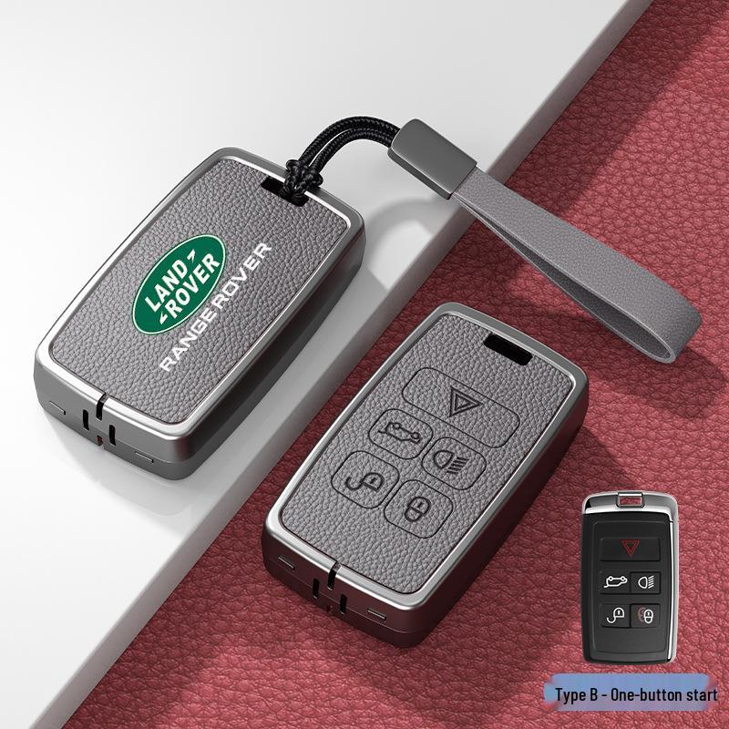 Land Rover Schlüsseltasche: Passend für neuen Range Rover Sport, neuen Defender, Discovery 5 - Schutzhülle für Autoschlüssel für Männer & Frauen