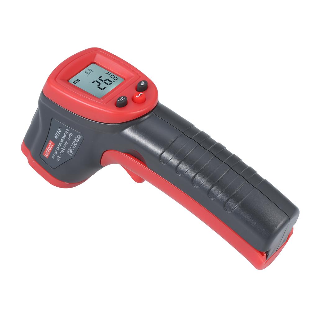 Wintact berührungsloses Infrarot-Thermometer -58 bis 716 Fahrenheit Präzisions-Digitalthermometer Sofortanzeige