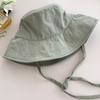 Wide Brim Fisherman Hat Lace-up Sunshade Basin Hat Fashion Sun Hat