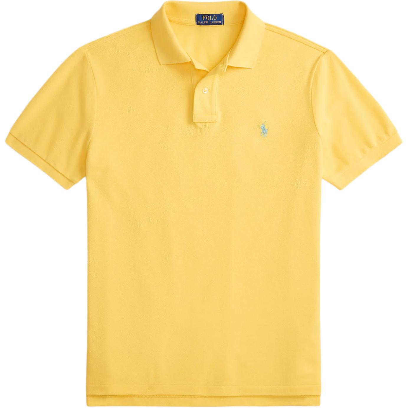 

Polo Ralph Lauren Пуловер Логотип Маленький Пони Однотонная Рубашка-поло На заказ Приталенный Мужские топы 710680784-509 M