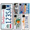 USA LICENSE NUMBER PLATES For Samsung Galaxy A05 A06 A16 A26 A54 A34 A14 A22 A32 A52 A55 A35 A15 A53 A13 A36 A56 Case