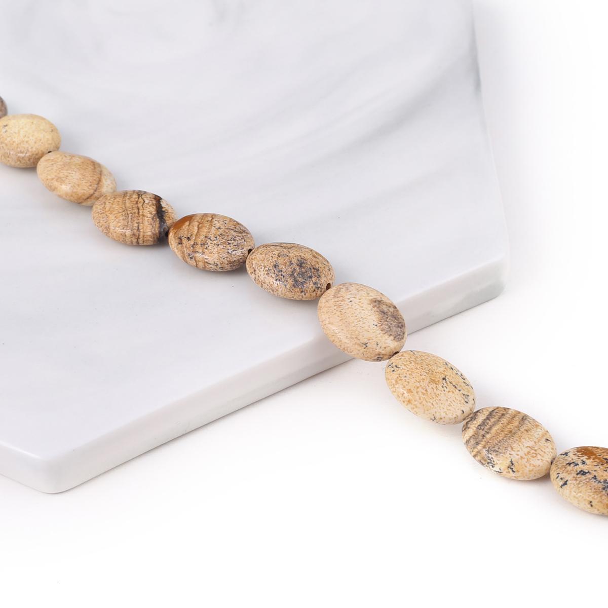 

Бусины из натурального камня опал/агат/малахит овальные граненые бусины для изготовления ювелирных изделий DIY ожерелье браслет серьги аксессуар Picture Stone/16x12x6mm