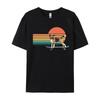 Vintage Beagle Skateboard Dog T Shirts Graphic Man Tee Shirts Crew Neck Cotton Unisex Tops Streetwear