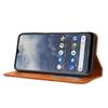 Nokia G60 5G Magnetic Flip Leather Case with Card Slot, Retro Design