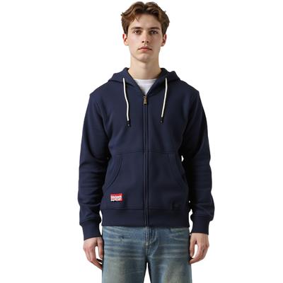 Solid Color Hoodie Men Fashion Zip Up Long Sleeve Oversized Jacket Coat Harajuku Gothic Hooded Sweatshirt