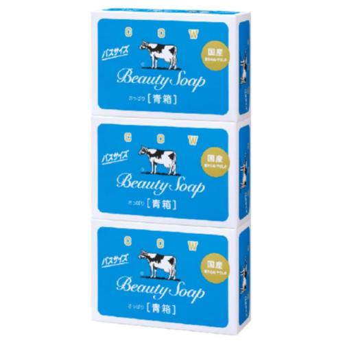 Cow Brand Blue Box Bath Size 130g X 3 Pack X 2 Set [Bulk Purchase] Jasmine Scent