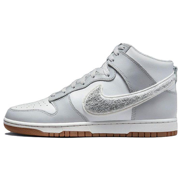 Nike Dunk High `Chenille Swoosh Light