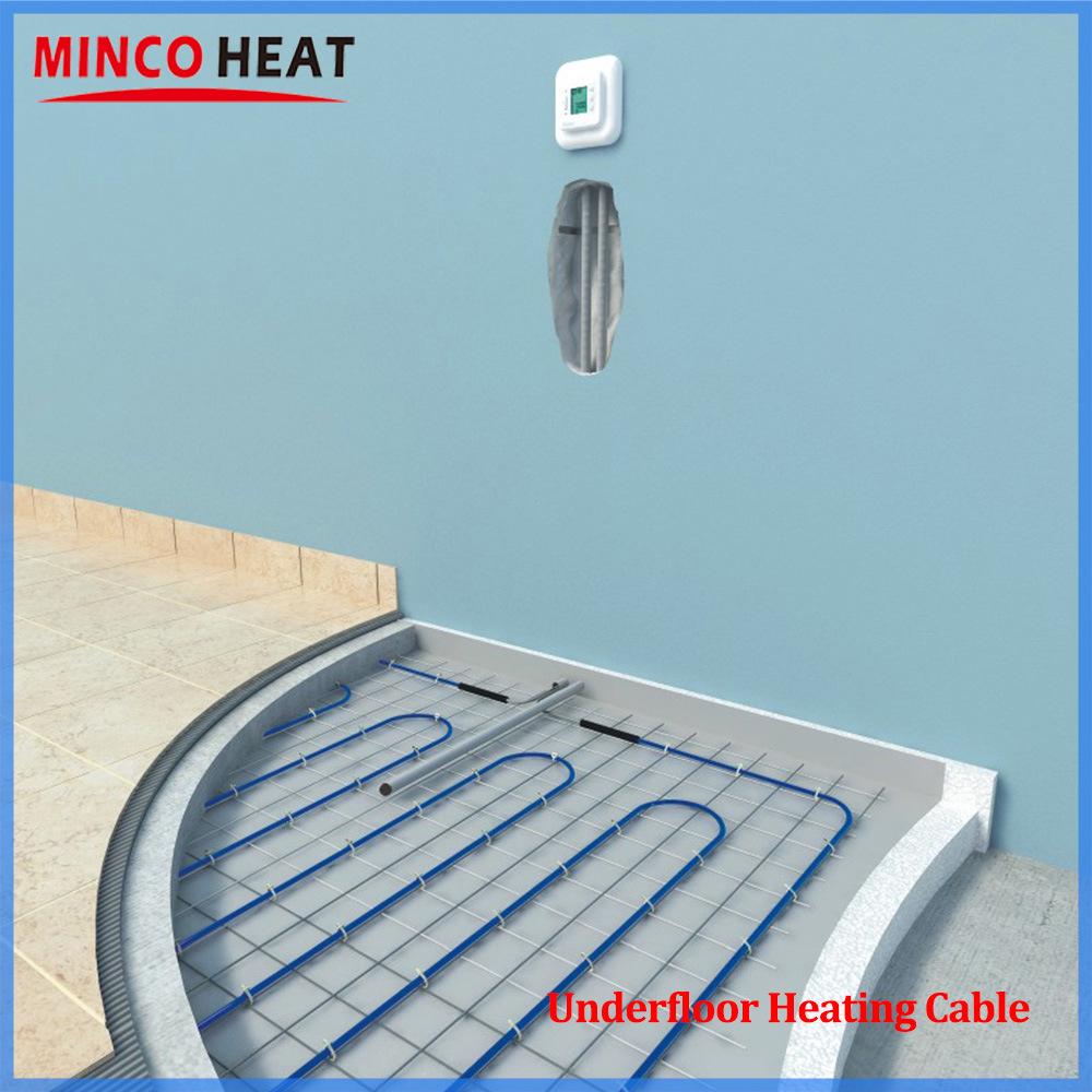 20W/m Electric Underfloor Heating Cable for Tile and Laminate Floors
