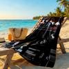 Michael Jackson Beach Towel Quick-Dry Soft Microfiber Comfortable Lightweight Perfect for Traveling Yoga Camping and Swimming