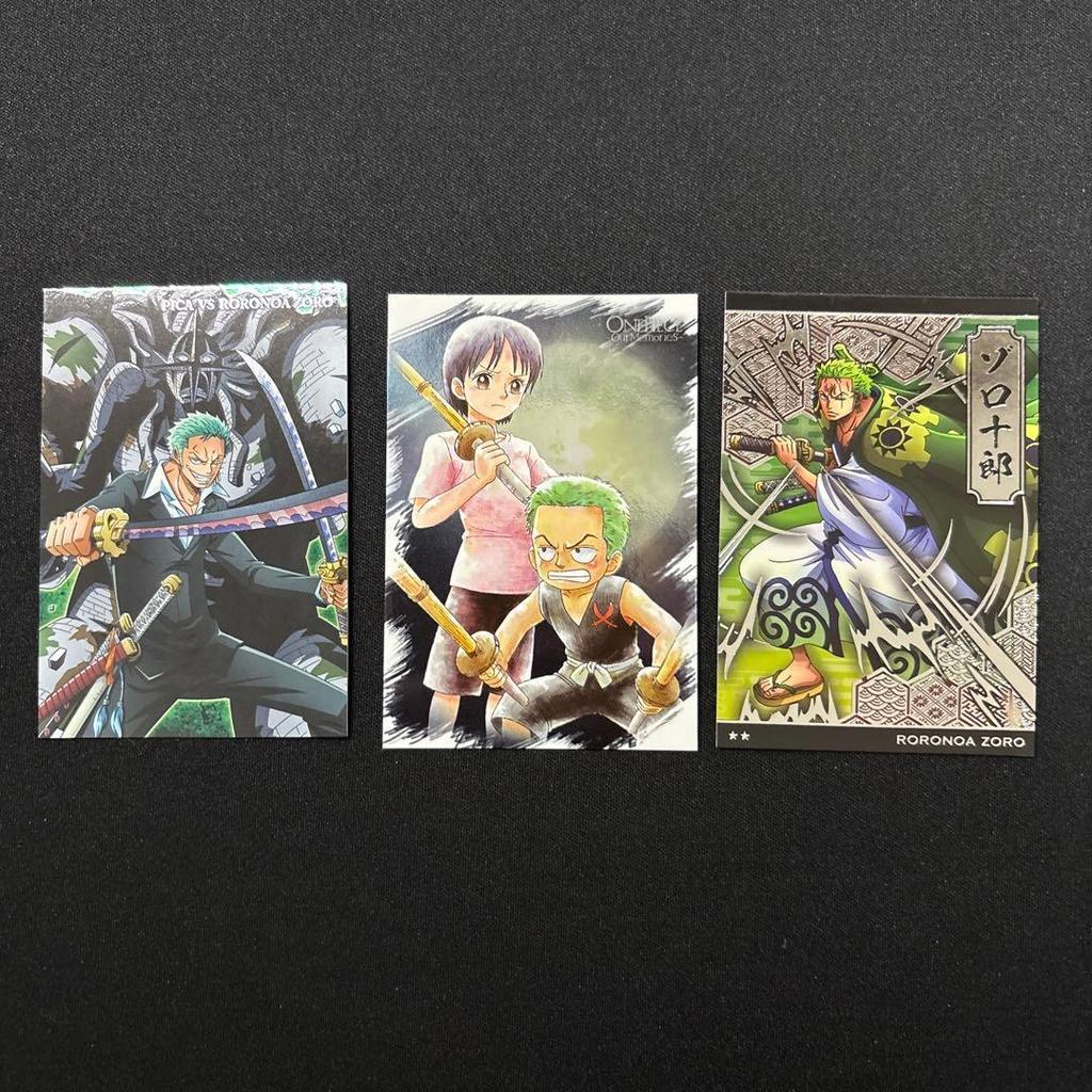 Used ONE PIECE Wafer Card Zoro Zolo (Zorojuro) Kuina