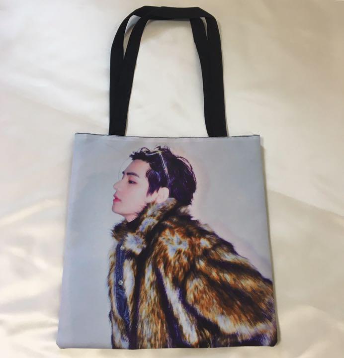 [USED] BTS Taehyung V Tote Bag Bangtan Boys