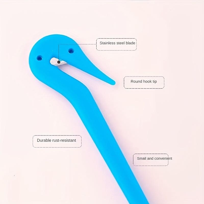 Children's Disposable Rubber Bands Girls' Hair Not Damaged Tools Knives Braided Hair Rubber Bands Knives Hair Removal Tools