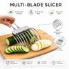 Handlicher Zwiebelschneider Clip Schwerlast Fleischschneider für BBQ Tragbarer Orangen Zitronen Obstschneider BBQ Party