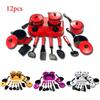 Colorful 12pcs Kitchen Cooking Play Set With Realistic Cookware For Kids Pretend Play