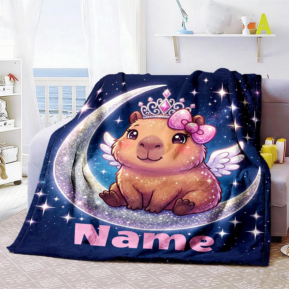 Customize Your Name Home Blankets Musical Harmony And Comfort Soft And Lightweight For All Seasons Perfect For Picnics Sofas Offices Beds Living Rooms