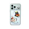 Korean Style Frosted Ice Cream Cat Phone Case for Apple 16/17PRO