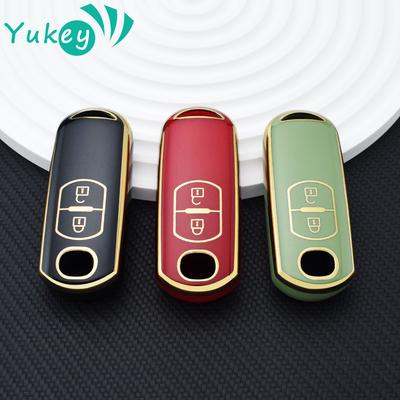 2 Przyciski Pilot Kluczyk Pokrowiec TPU Etui dla MAZDA 2 3 5 6 CX-3 CX-5 CX-7 CX-9 Speed Miata MX5 Skorupa Osłona