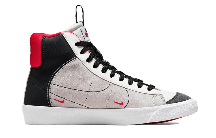Nike Blazer Mid 77 SE GS Dance - White Black Red DH8640-100