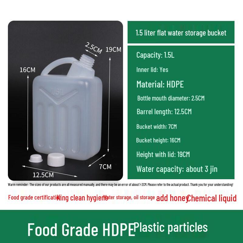 ZISIZ Food-Grade Thickened Plastic Multi-Purpose Bucket
