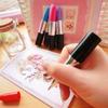 Lipstick Shape Gel Pen Lifelike Funny Signature Pen Novelty Pen Marker Pen  Calligraphy