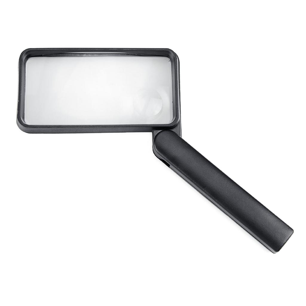 Single Lens Eye Loupe Magnifier Handheld 2.5X 8X Magnifying Glass Foldable for Reading Gems Jewelry Magnifying Lens
