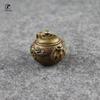 TeaPet Decoration Mini Small Plum Blossom Teapot Brass Bronze Pots Incense Burner Desk Decoration Home Decor Ornament Palm Gift