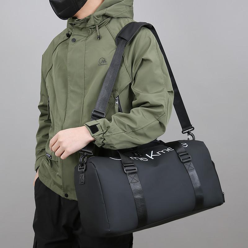 New Large Capacity Unisex Travel Duffel Bag Waterproof Sports Fitness Handbag with Shoe Box Dry Wet Separation Swimming Bags