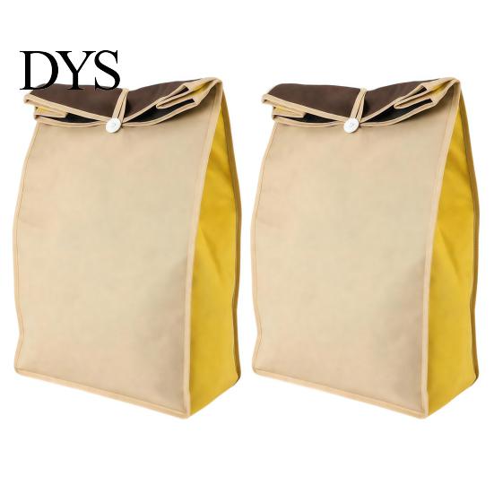 Foldable Produce Storage Bags Self Sealing Potato Bag, Breathable Non-woven Roll Top Closures Kitchen Cabinet Organization Bins Organizer, Reusable
