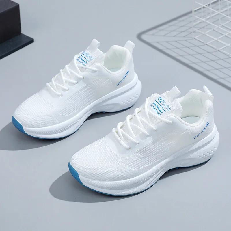 2025 Lightweight Women's Sneakers Casual Running Summer Fashion Anti Slip Hiking Mesh Breathable Athletic Shoe Tennis Shoes