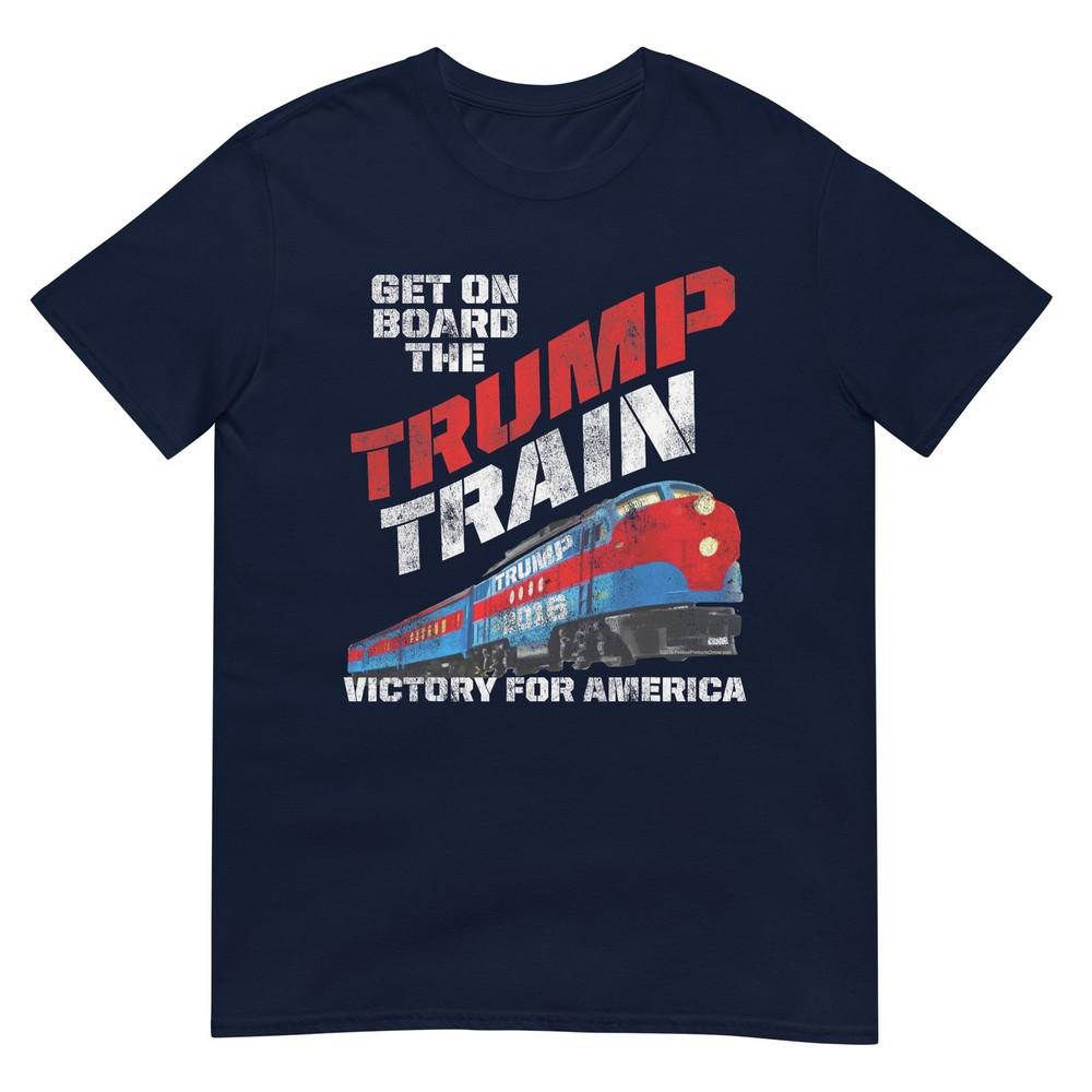 New Original Trump Train Vintage Donald Trump 2016 Tshirt S