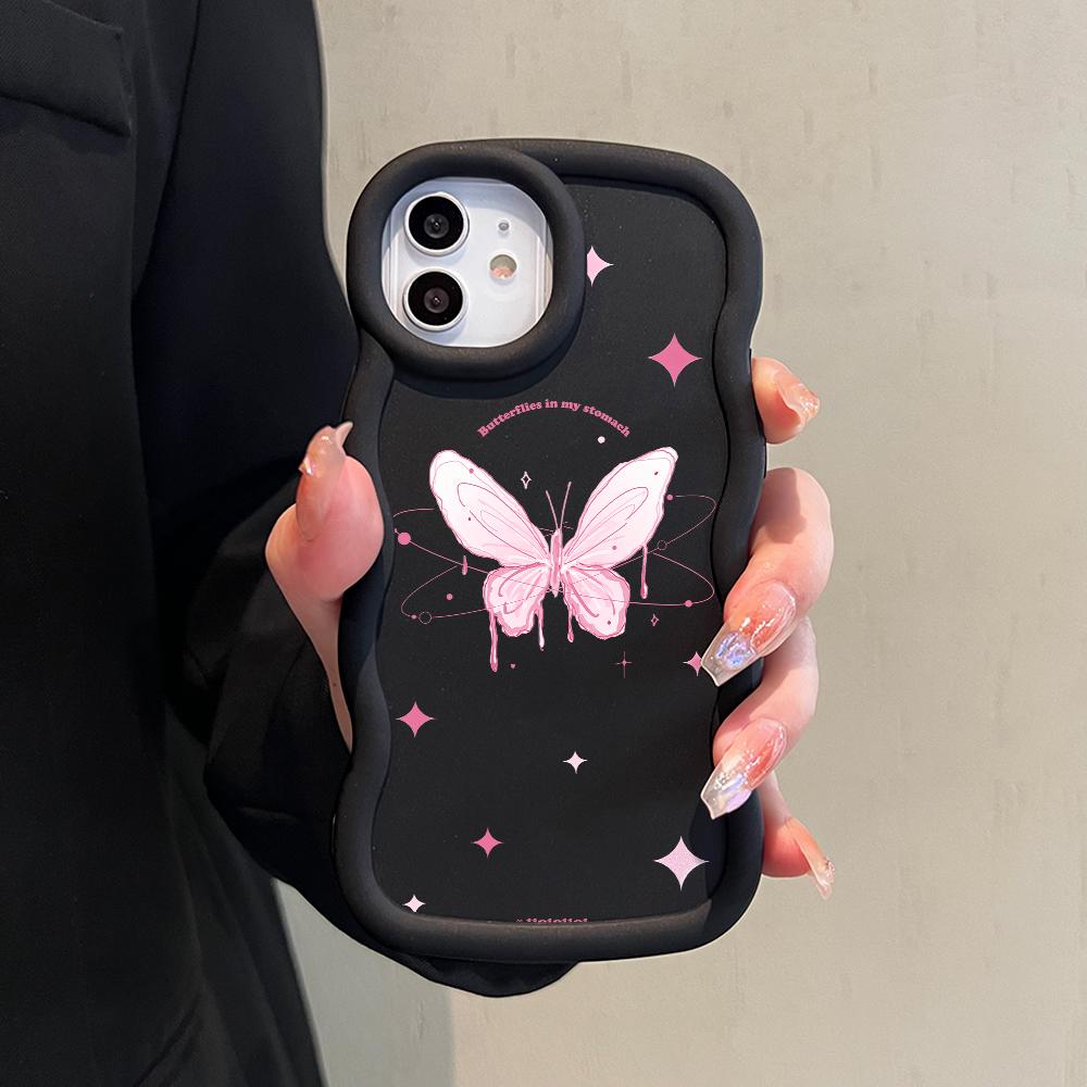 Big Wave Edge Miękki silikonowy materiał Macaron Etui na telefon Odporne na wstrząsy Ochronne gumowe etui na iPhone'a Samsunga Huawei Honor Xiaomi Redmi OnePlus Moto