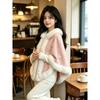 Bridal Shawl Cape Winter Wedding Formal Dress Cover Up Warm Fleece Lined Butterfly Cloak