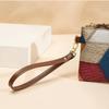 PU Leather Women's Mix-colours Long Wallet Trendy Aesthetic Wristband Vintage Zipper Purse Luxury Fawn Decor Clutch MIT