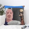 Pillow Cover Tung Tung Tung Sahur John Pork Motion At Your Front Door  Cute Funny Pillow Case For Chair Sofa Pillowcases