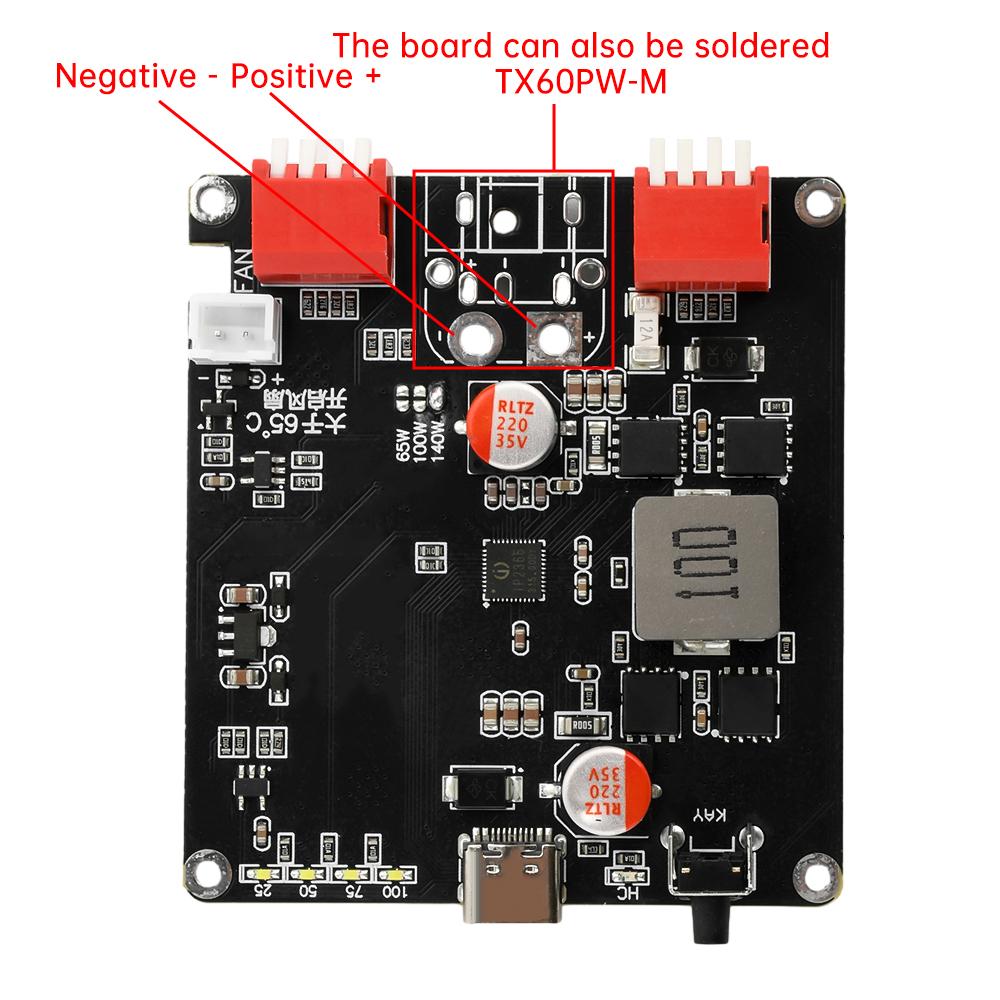 PD3.1 140W Bidirectional Fast Charging Module IP2366 2S3S4S5S6S Lithium Ion Battery Charging Board Li-ion Lifepo4 BMS Charger
