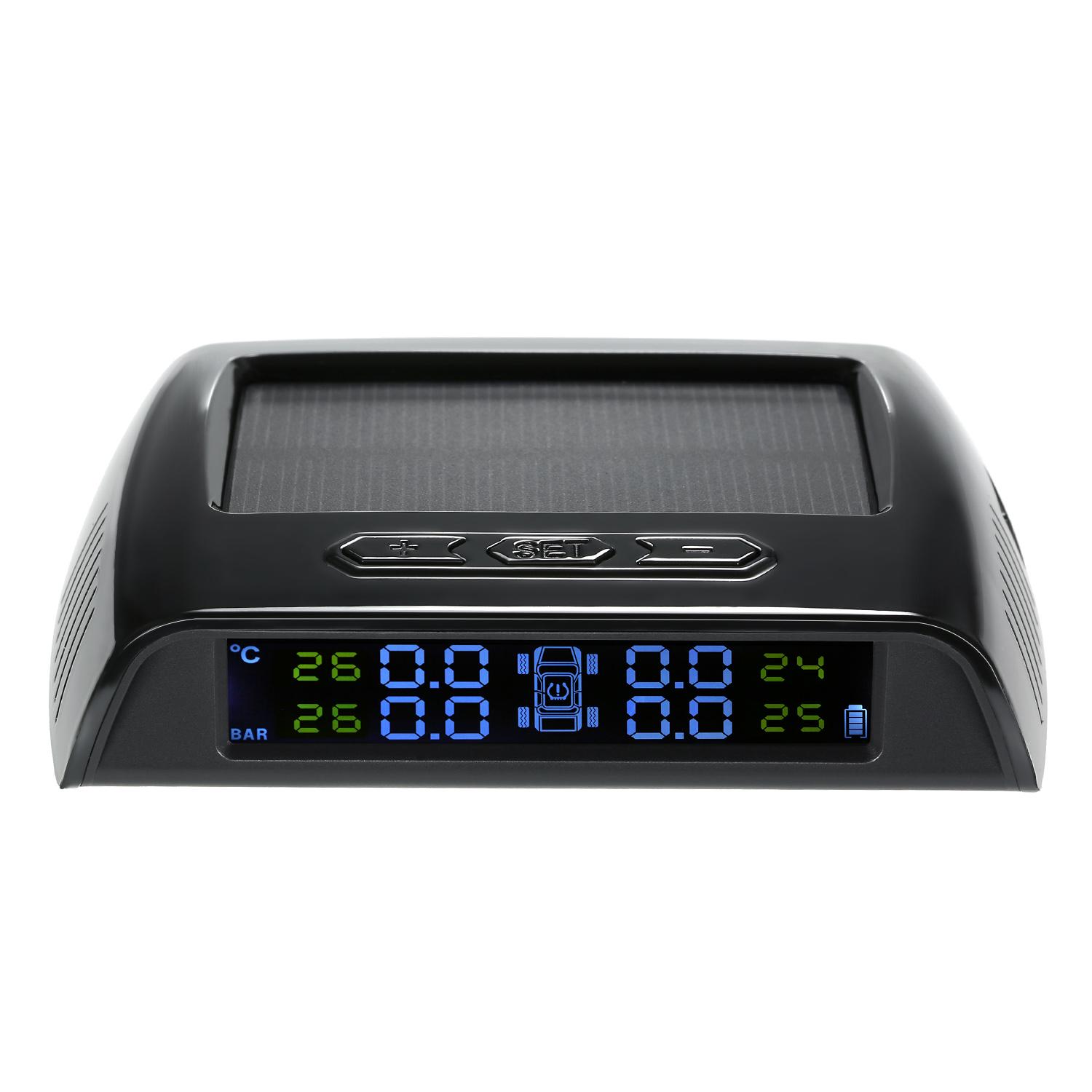 

Беспроводная система контроля давления в шинах TPMS на солнечной энергии TPMS для грузовиков на колесах с 6 внешними датчиками для