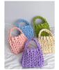 Icelandic Wool DIY Chunky Knit Korean-Style Tote Bag