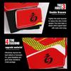 1 Pair Cushioning Kids Goalie Gloves Double Sided Latex Goalkeeper Gloves  Play Soccer