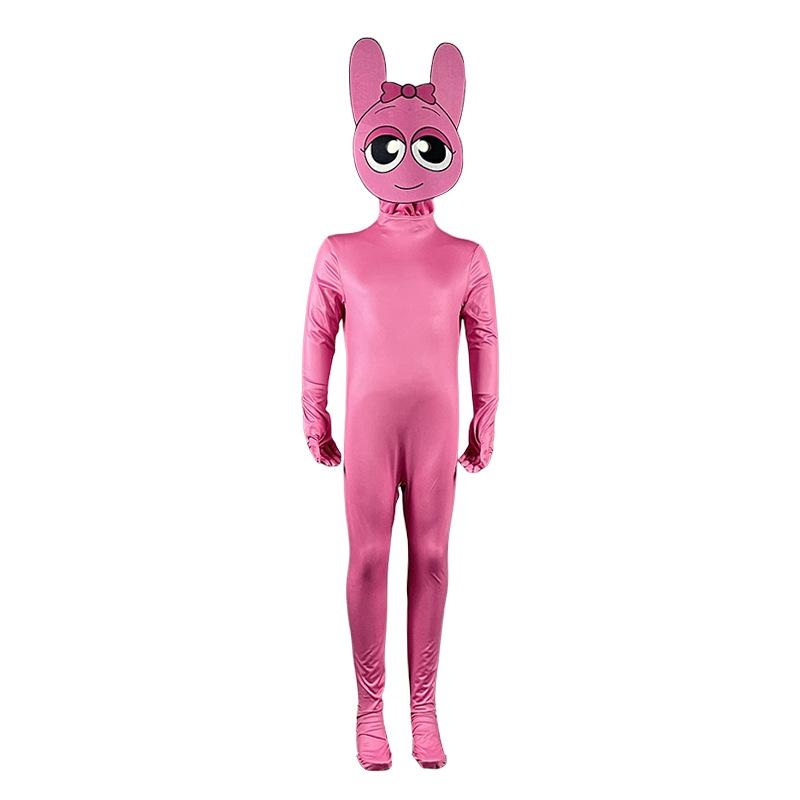European & American Halloween Sprunki Rhythm Box Costume for Kids - Stage Performance Cosplay Outfit