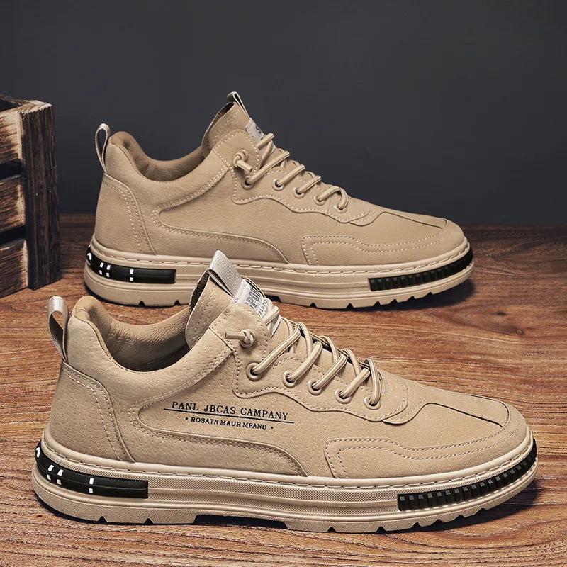 Breathable Height-Boosting Work Shoes for Men: Spring/Summer Collection