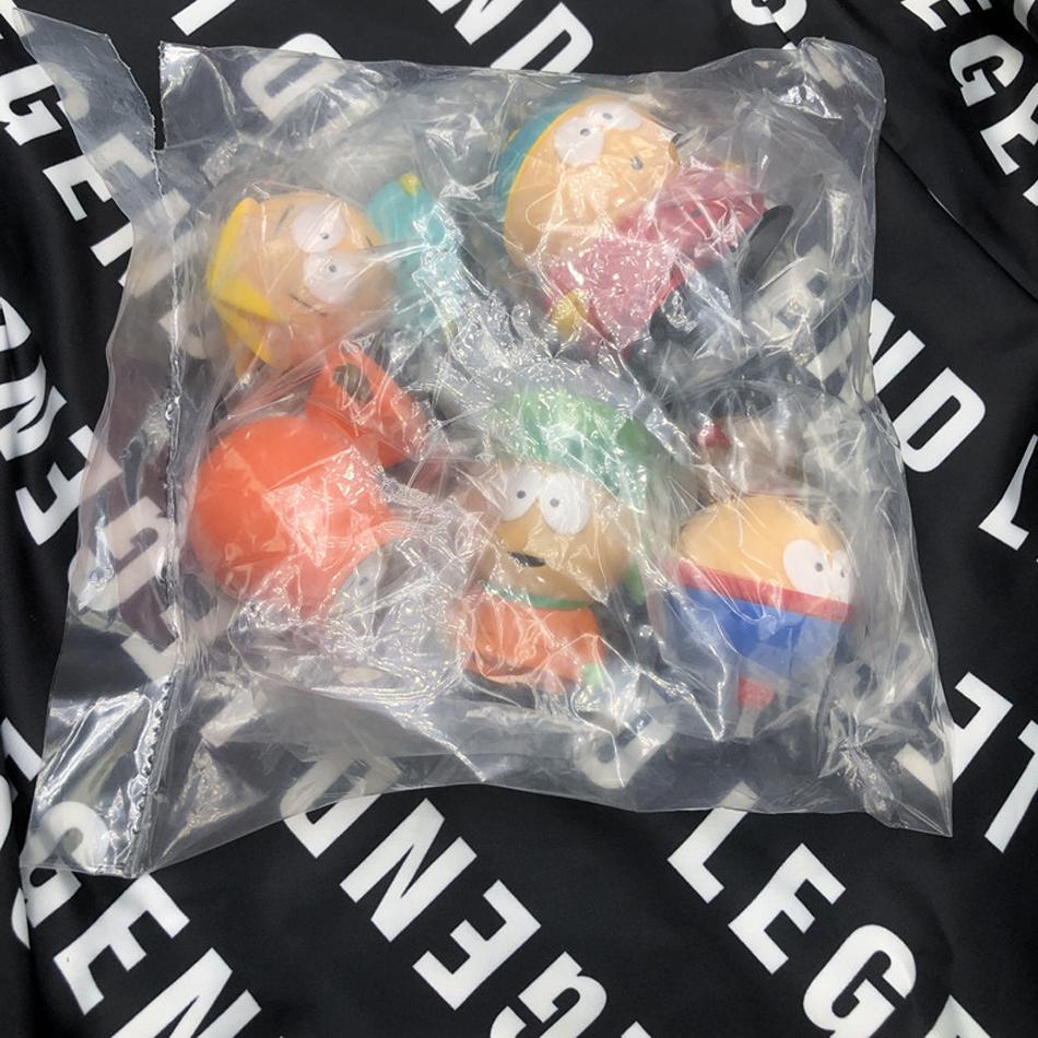 6 см 5 шт. Набор Фигурка Игрушка Южный Парк Стэн Эрик Креативная Кукла Австралийский Парк Подарок для Детей Домашний Декор Модель