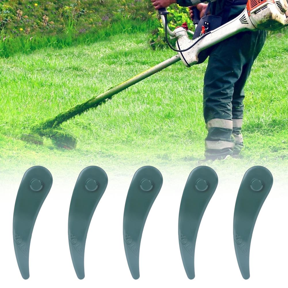 10PCs Lawn Mower Blade Plastic Gardening Accessory Versatile for Bosch ART 23‑18 Li   26‑18Li