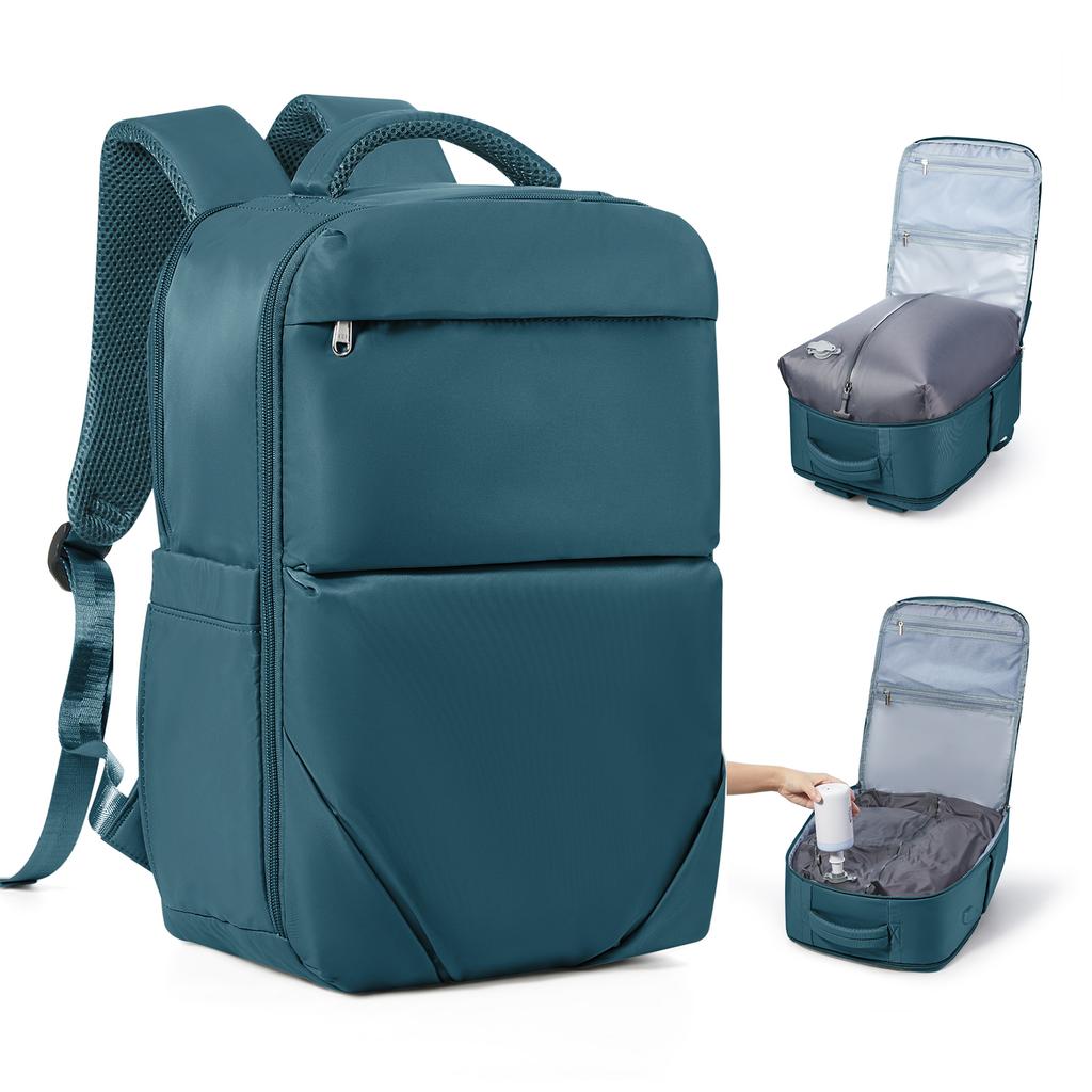 Wanderrucksack mit großem Fassungsvermögen und Vakuum-Kompressionsfach, langlebiges Nylon, ideal für Damen-Reiserucksack, Air-Rucksack