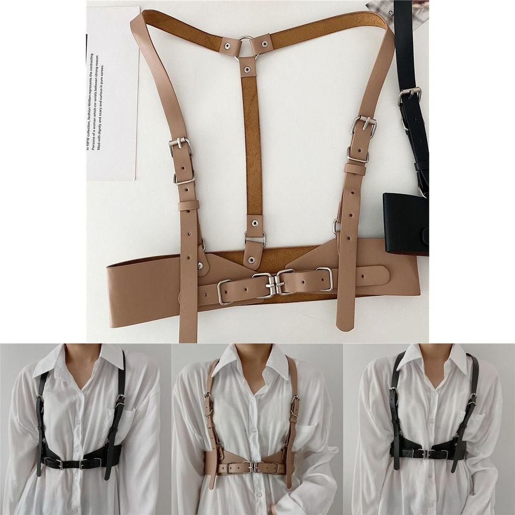 Punk Minimalist Trendy Style Strap Belt For Women With Versatile Dress And Shirt Pairings