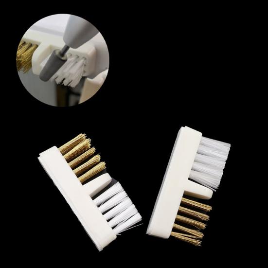 Drill Bit Compact Dual Dense Head Reusable Brush Bristle Anti-shedding Size Multipurpose Steel Wire Electric