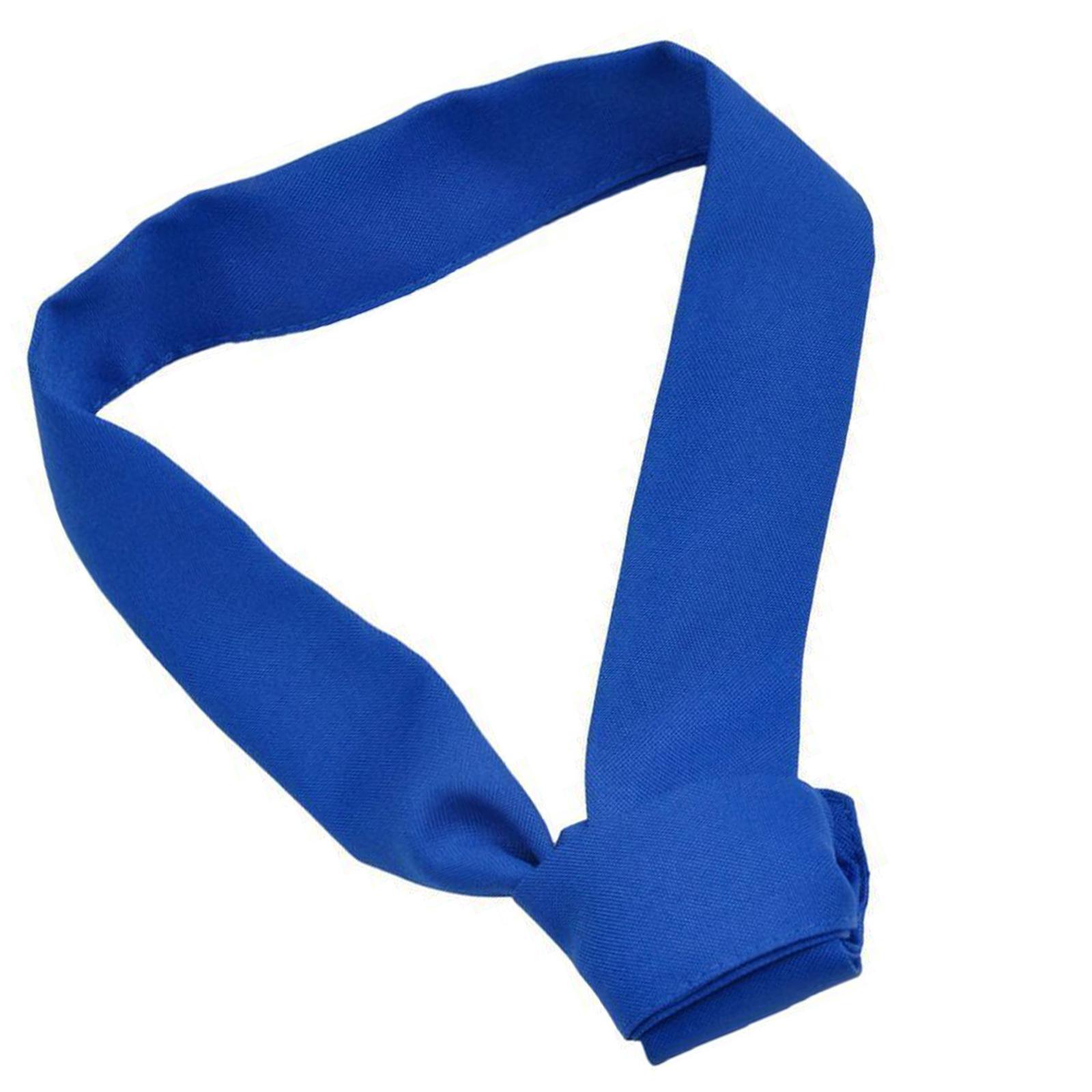 

Пот-шарф шеф-повара Влагоотводящий шейный платок Галстук для униформы кухонного и обслуживающего персонала Салфетка для пота официанта синий